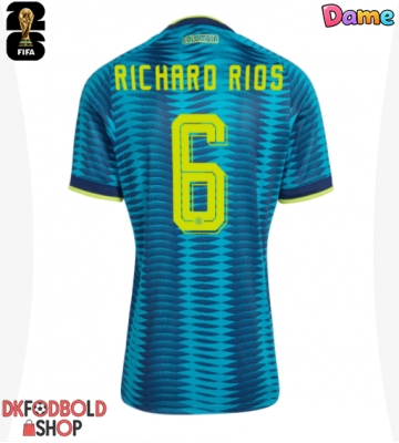 Colombia Richard Rios #6 Udebanetrøje Dame VM 2026 Kort ærmer